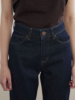 Y?ksek Bel Balloon Fit Kad?n Jean Pantolon