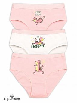 GULB3275(3шт. в упаковке) трусы для девочек