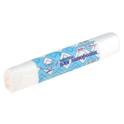 Пакеты фасовочные для заморозки 25х32см, 100 штук, в рулоне 25х6см, 15мкм, ПНД (Россия)