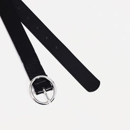 Ремень женский, ширина 2,8 см, пряжка металл, цвет чёрный - Simaland фото 2