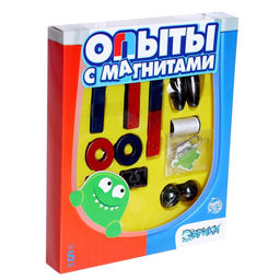 Набор для опытов Опыты с магнитами, 8 опытов - Эврики фото 2
