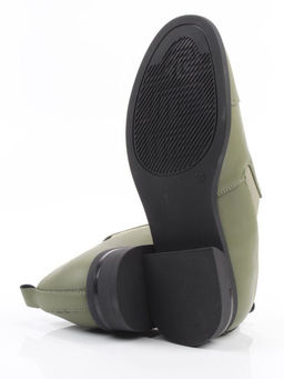 06-M47-18 GREEN Туфли женские (натуральная кожа)