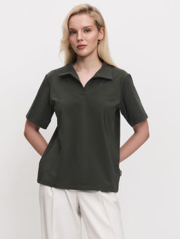 Футболка-поло женская 25234-492 мокко - Avese фото 87