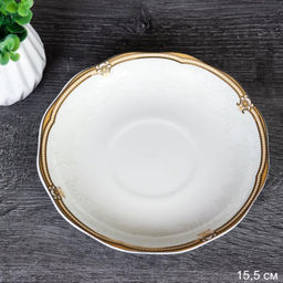 Блюдце 15,5 см / RS/12-FY21002 /Фактурное/ШТУЧНО - Галеонтрейд фото 2