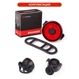 Фонарь задний COMIRON PHAROS корпус: ABS, IP67; свет: 3LED, 80lm CR2032х2. два режима, 15 г, до 100 часов работы в сигнальном режиме /уп 120/480/ - Галеонтрейд фото 16