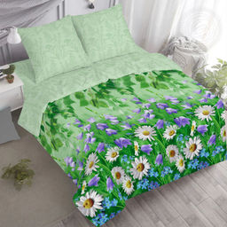 Постельное бельё Пелагея (бязь премиум) 2,0 сп./Пододеяльник: 1 шт. - 215*175; Простыня: 1 шт. - 215*200; Наволочка: 2 шт. - 70*70; Премиум