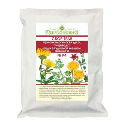 При онкологии желудка, пищевода, поджелудочной железы сбор трав (вариант 2)