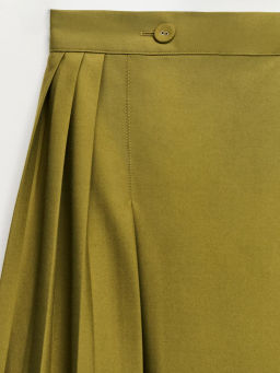 Миди юбка с брошью / Zarina