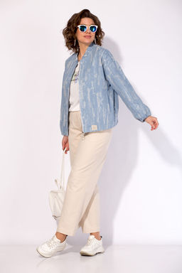 Костюм Liliana 1517-1507 джинсовый+экрю