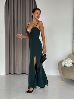 Платье AURA 3311-176 изумрудный