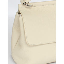 Сумка женская натуральная кожа GU 2066-6750, 1отд+карм/перег, плечевой ремень, молочный SALE 259964 - Adelia фото 9