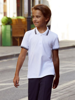 Поло с короткими рукавами