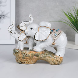 Статуэтка Слониха со слоненком 19 см / W232 /уп 18/ - ГалеонТрейд фото 7