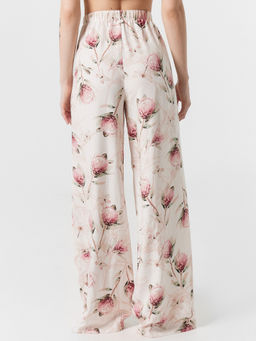 Комплект домашний женский кремовый с цветочным принтом - Mark formelle фото 6