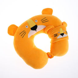 Подушка для путешествий на шею «Лев», маска для сна