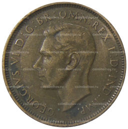 1/2 пенни 1938 года Австралия