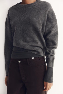 SOFT PLAIN KNIT SWEATER - Zara фото 47