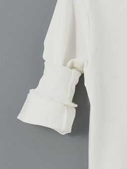 Bisiklet Yaka Bask?l? K?z Bebek Sweatshirt - Waikiki фото 3