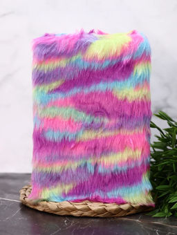 Блокнот плюшевый "Rainbow lama", bright, 21,5х15 см, плотность 80 гр.