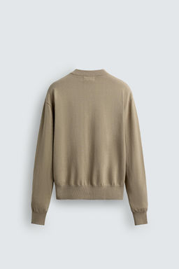 COTTON-RAMIE CARDIGAN - Zara фото 8