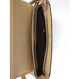 Сумка женская искусственная кожа YDR-2793, 1отд+карм/пер, плечевой ремень, бежевый. SALE 264118 - Adelia фото 3