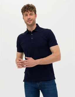 Lacivert Slim Fit Merserize Ti__rt - Pierre cardin фото 3