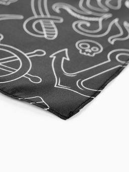 Бандана пиратская "Жизнь пирата" 50 х 50 см