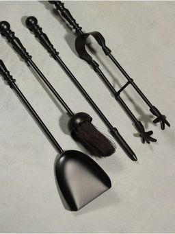 Каминный набор Дом сталь, 4 предмета, 11х11х46 см - Simaland фото 5