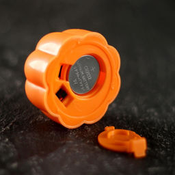 Цена за 12 шт. Свеча светодиодная «Тыква Хэллоуина», МИКС