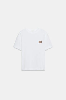 LABEL SHORT SLEEVE T-SHIRT - Zara фото 4