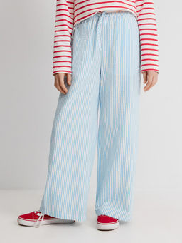 ACOOLA / Брюки детские для девочек Jelis_pn голубая полоска