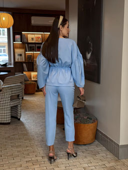 Брюки AURA 4171-164 голубой