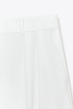 ZW COLLECTION TECHNICAL-EFFECT DARTED TROUSERS - Zara фото 10