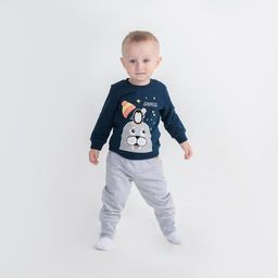 CRB wear/CWNB 62877-41-289 Джемпер для мальчика, темно-синий/Ex.Cherubino  фото 2