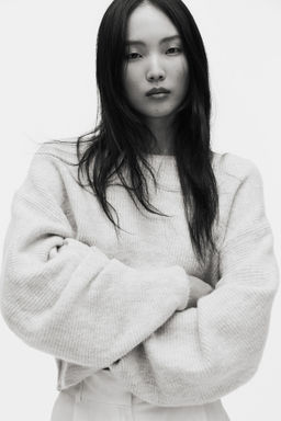 Jersey oversize con escote barco - H&m фото 2