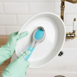 Щетка для посуды резиновая You II Love 27.5 см., арт. 63990 - Полимербыт фото 6