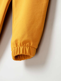 Джоггеры облегченные Горчица с карманами - Bungly фото 4