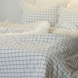 Простыня на резинке 1.5-спальная SL Home Cotton, 140200+30 см, жатый хлопок - Sima-land home фото 4