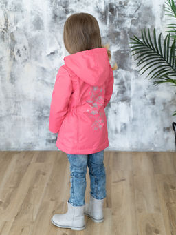 Куртка детская демисезонная розовая