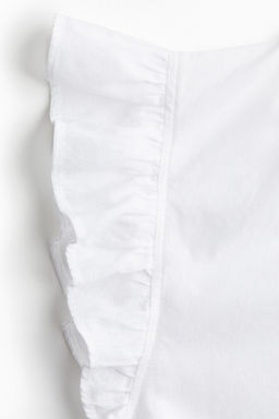 Blusa en mezcla de lino - H&m фото 4