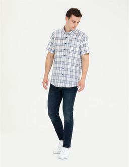 Lacivert Regular Fit K_sa Kollu G_mlek - Pierre cardin фото 4