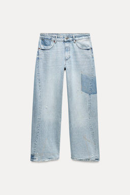 TRF SLOUCHY CURVE LEG JEANS - Zara фото 9