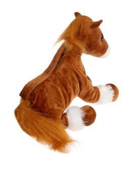 Мягкая игрушка - сумочка Моя лошадка, 28 см