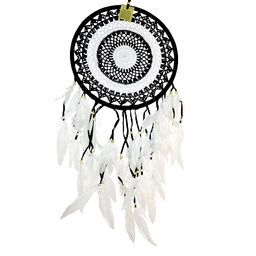 Ловец снов из макраме h-70см d-32см сбережет любовь, оградит дом от неприятностей