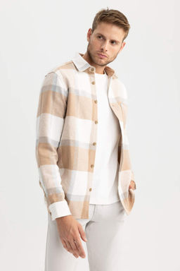 Рубашка Lumberjack с длинным рукавом в клетку стандартного кроя - Defacto фото 5