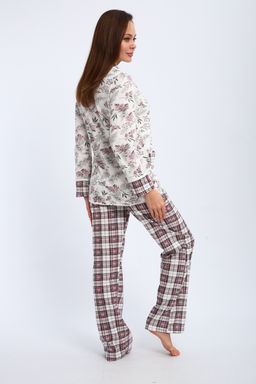 Пижама женская из футера Салли укроп