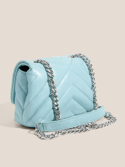 Кросс-боди ARMANI EXCHANGE VICTORIA Артикул 4361880, светло-голубой  фото 3