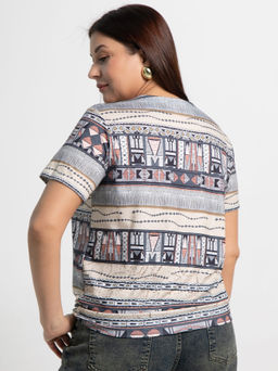 Блуза Месси (мультиколор) Б15462-20М