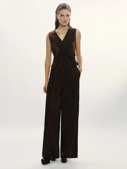 Прямые брюки с содержанием вискозы / Zarina