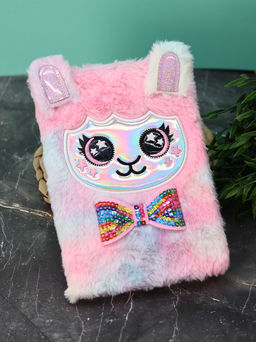 Блокнот плюшевый Funny hare, holography, 21,5х14,5 см, плотность 80 гр.